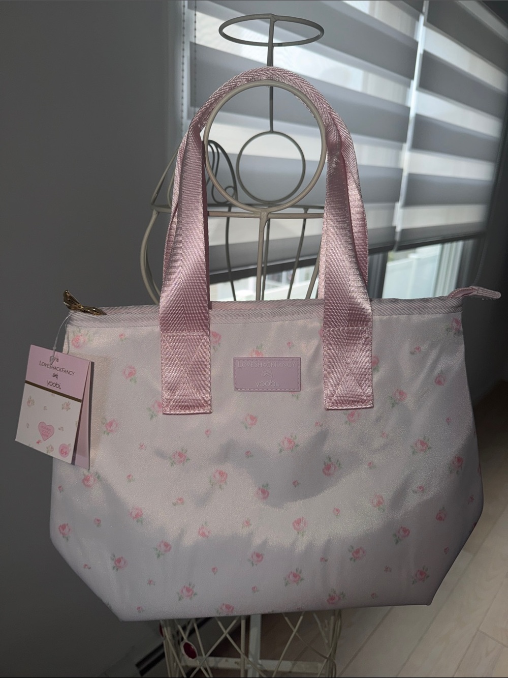 NWT! LOVE SHACK FANCY x TARGET Pink Floral Lunch Bag